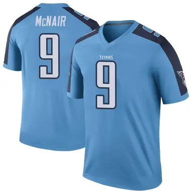 Limited Women's Steve McNair Red Jersey - #9 Football Tennessee Titans  Inverted Legend Size S